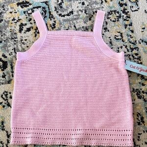 Cat & Jack Light Pink Sleeveless Knit Top